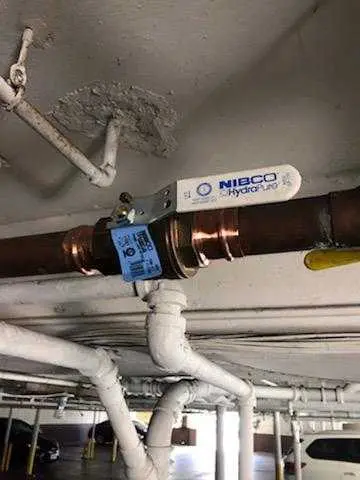 Copper pipe repair and valve work for Water Line Repair in Genoa